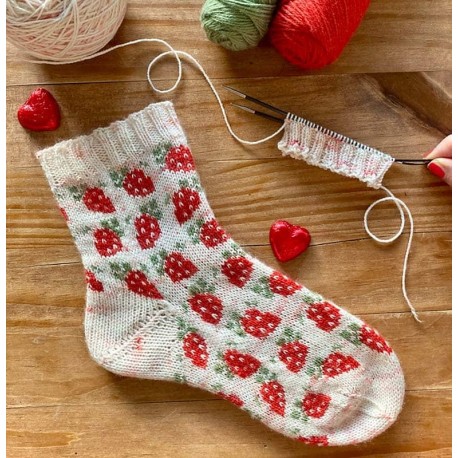 Berry Special Socks Stone Knits