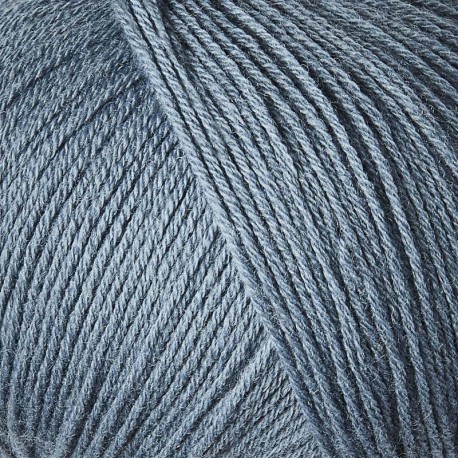 Knitting for Olive Merino Dusty Dove Blue Detail