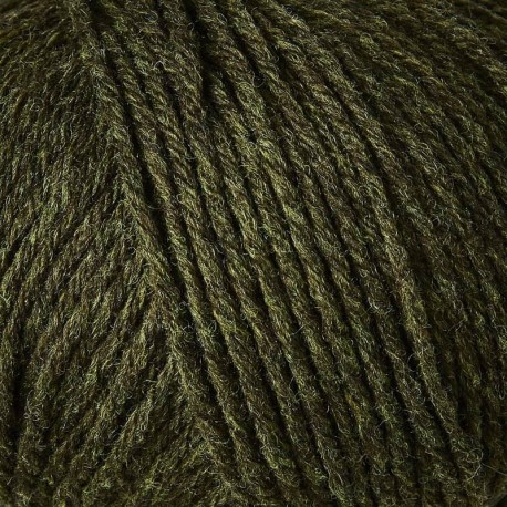 Knitting for Olive Heavy Merino Slate Green Detail