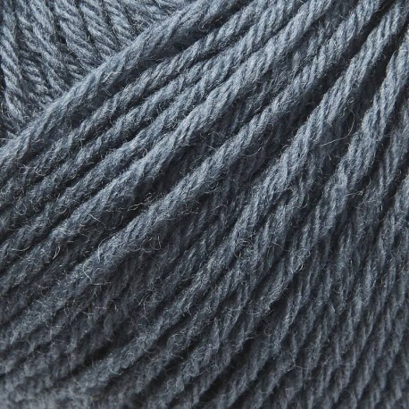 Knitting for Olive Heavy Merino Dusty Petroleum Blue Detail