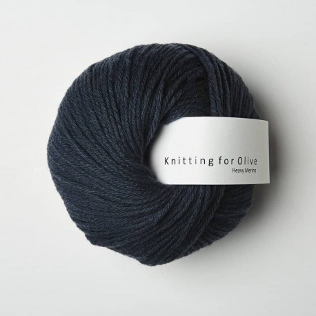 Knitting for Olive Heavy Merino Deep Petroleum Blue