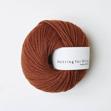 Knitting for Olive Heavy Merino Rust