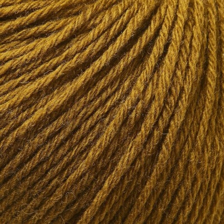 Knitting for Olive Heavy Merino Dark Ocher Detail