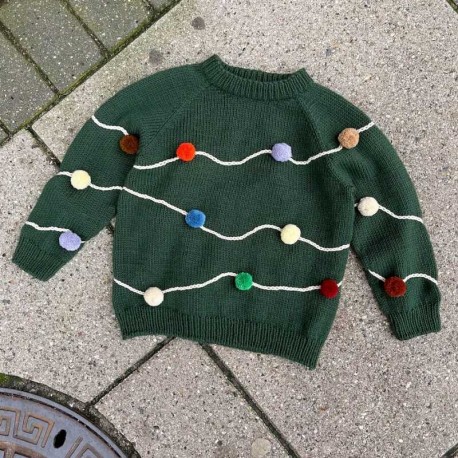 Let's Christmas Sweater Petite Knit Strickset