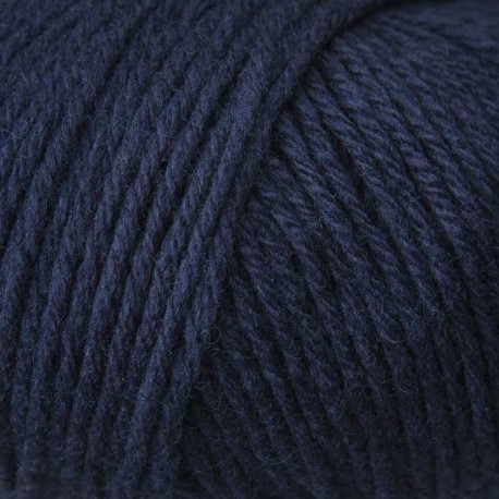 Knitting for Olive Heavy Merino Navy Blue Detail