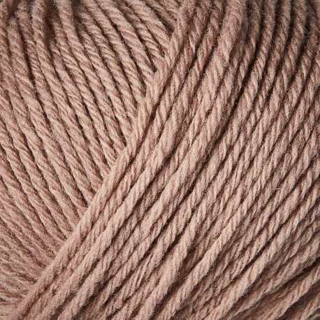 Knitting for Olive Heavy Merino Rose Clay Detail