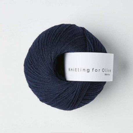 Knitting for Olive Merino Navy Blue