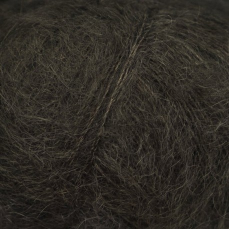 Knitting for Olive Soft Silk Mohair Brown Bear Detail