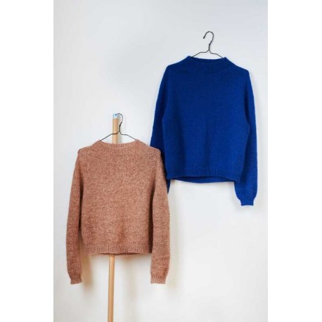 Collett Sweater Witre Design Strickset