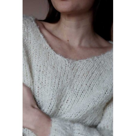 The Ida Sweater Witre Design Strickset
