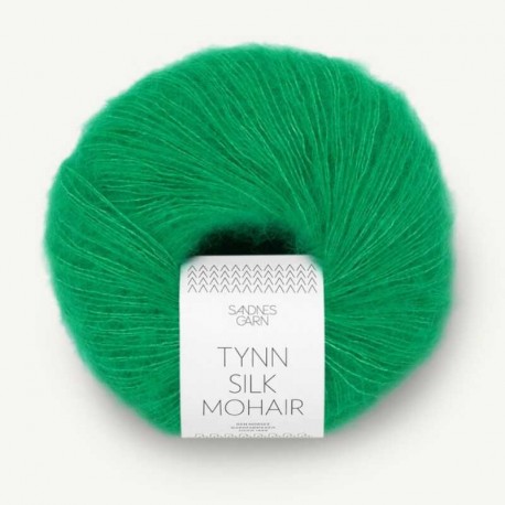 Sandnes Tynn Silk Mohair Jelly Bean Green 8236
