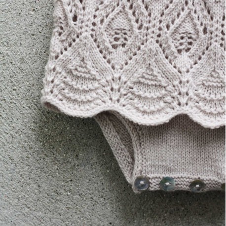 Lace Dress Body Knitting for Olive Strickset