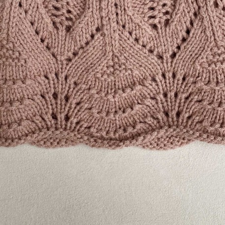 Lace Beanie Knitting for Olive Strickset