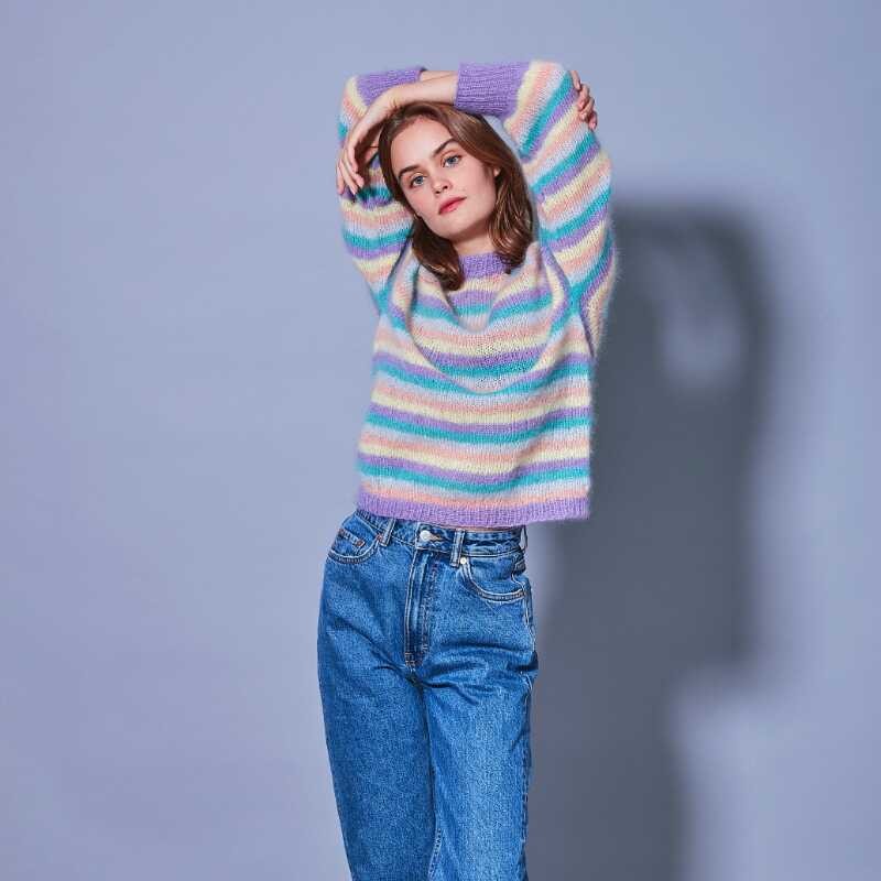 Spektakelstrik Viola Jumper Strickkit