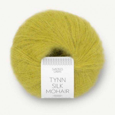 Sandnes Tynn Silk Mohair  Sunny Lime 9825