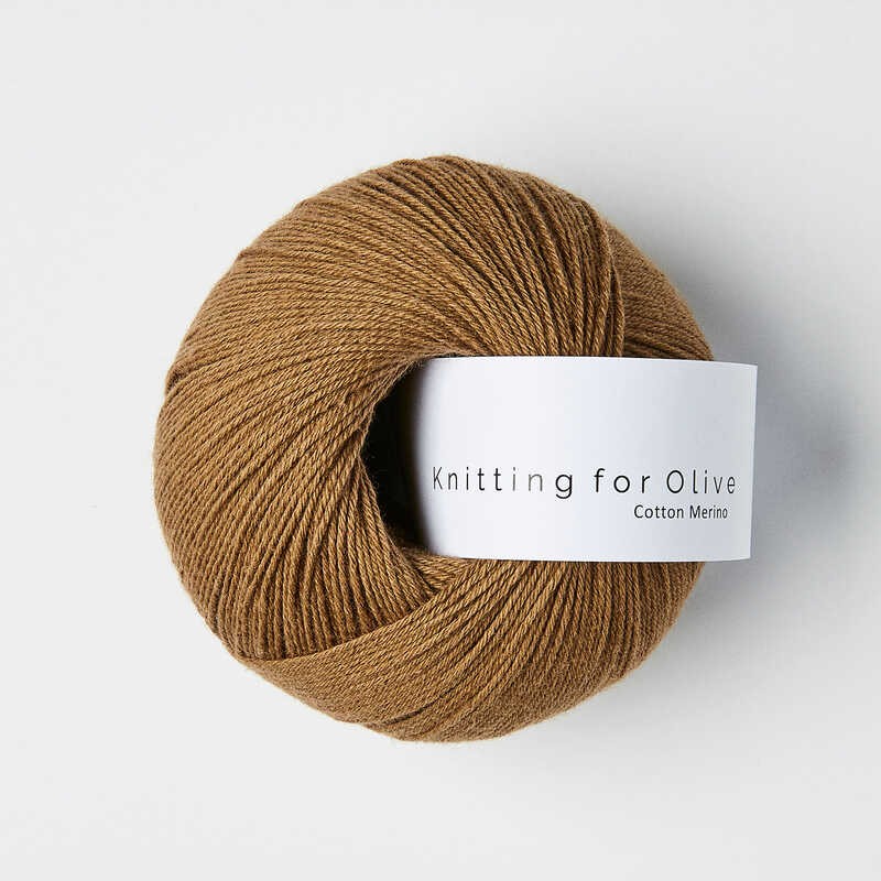 Knitting for Olive Cotton Merino Nut Brown