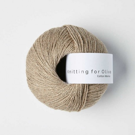 Knitting for Olive Cotton Merino Oatmeal