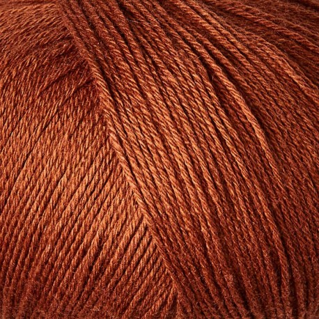 Knitting for Olive Cotton Merino Rust Detail