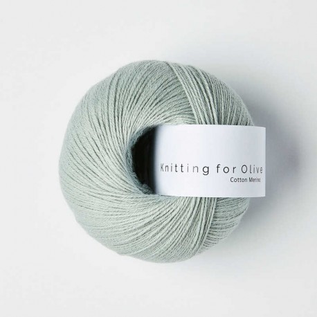Knitting for Olive Cotton Merino Soft Aqua