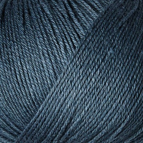 Knitting for Olive Cotton Merino Dusty Blue Whale Detail