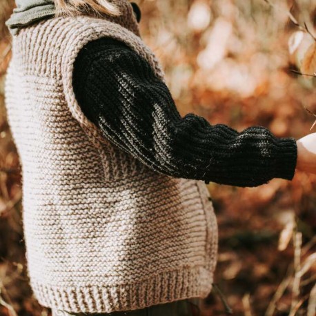 Waldling Weste Kleinigkeitenliebe Strickset