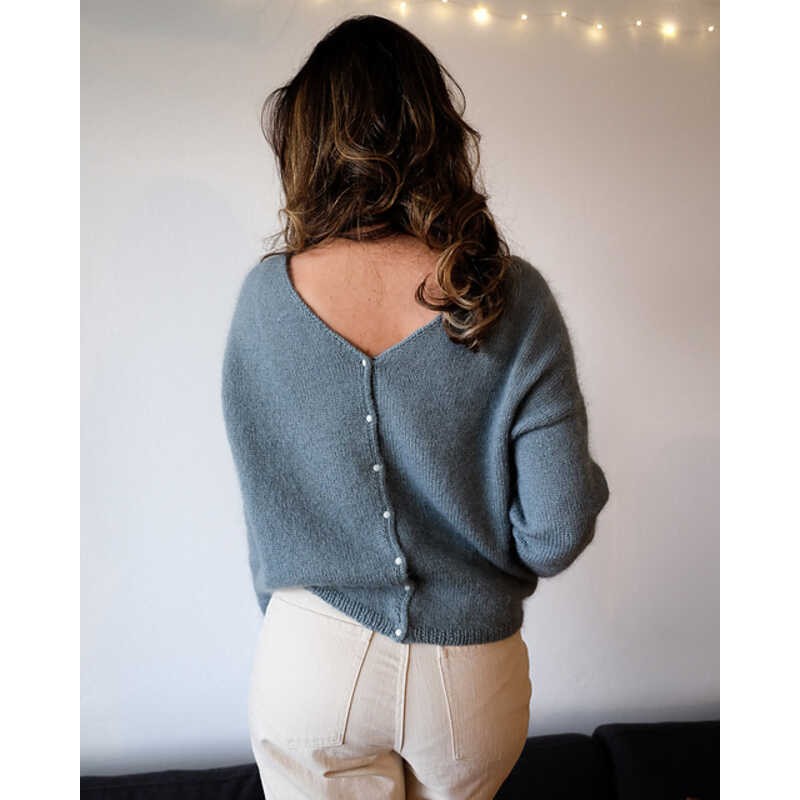 vert knit Cardi Jumper Wollpaket
