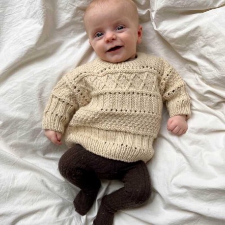 PetiteKnit Ingrid Sweater Baby Strickset
