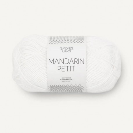 Sandnes Mandarin Petit Optisk Hvit 1001