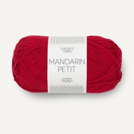 Sandnes Mandarin Petit Mork Rod 4418