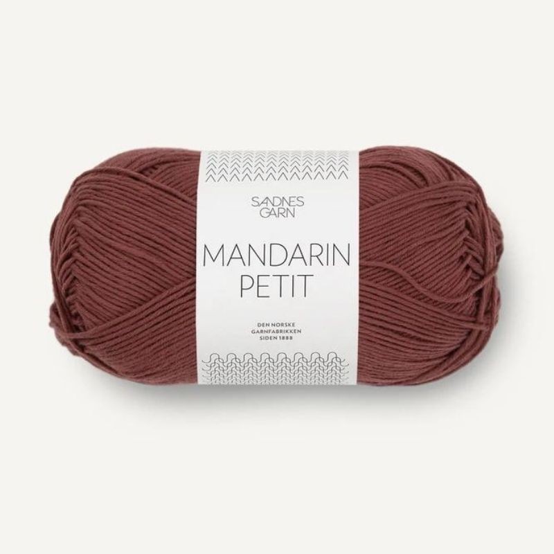 Sandnes Mandarin Petit Varm Sjokoladebrun 4063