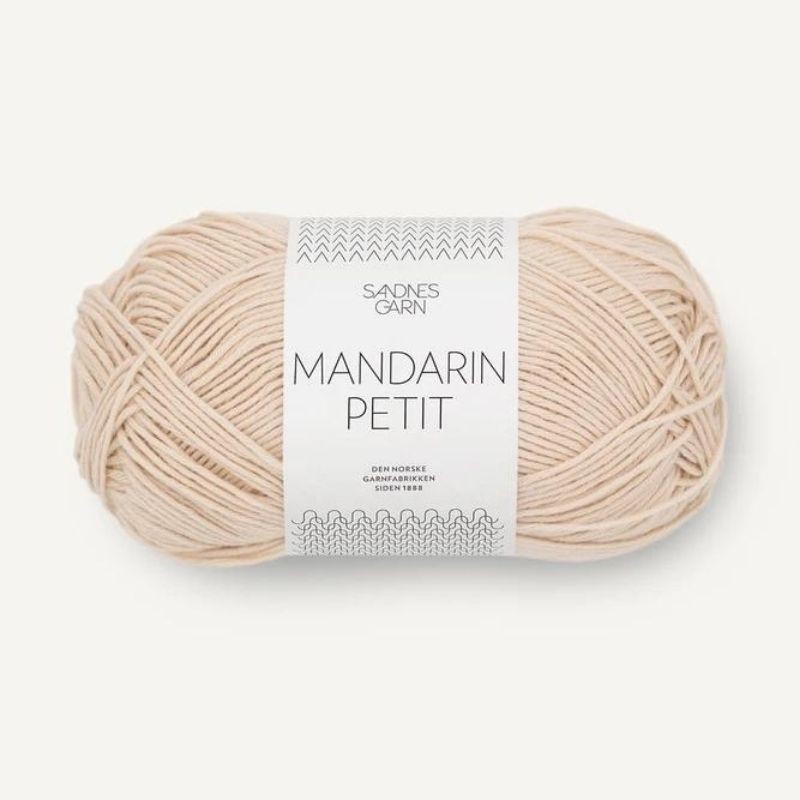 Sandnes Mandarin Petit Mandelhvit 3011