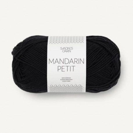Sandnes Mandarin Petit Svart 1099