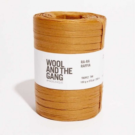 Wool and the Gang Ra-Ra-Raffia Tropez Tan