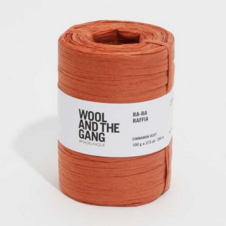 Wool and the Gang Ra-Ra-Raffia Cinnamon Dust
