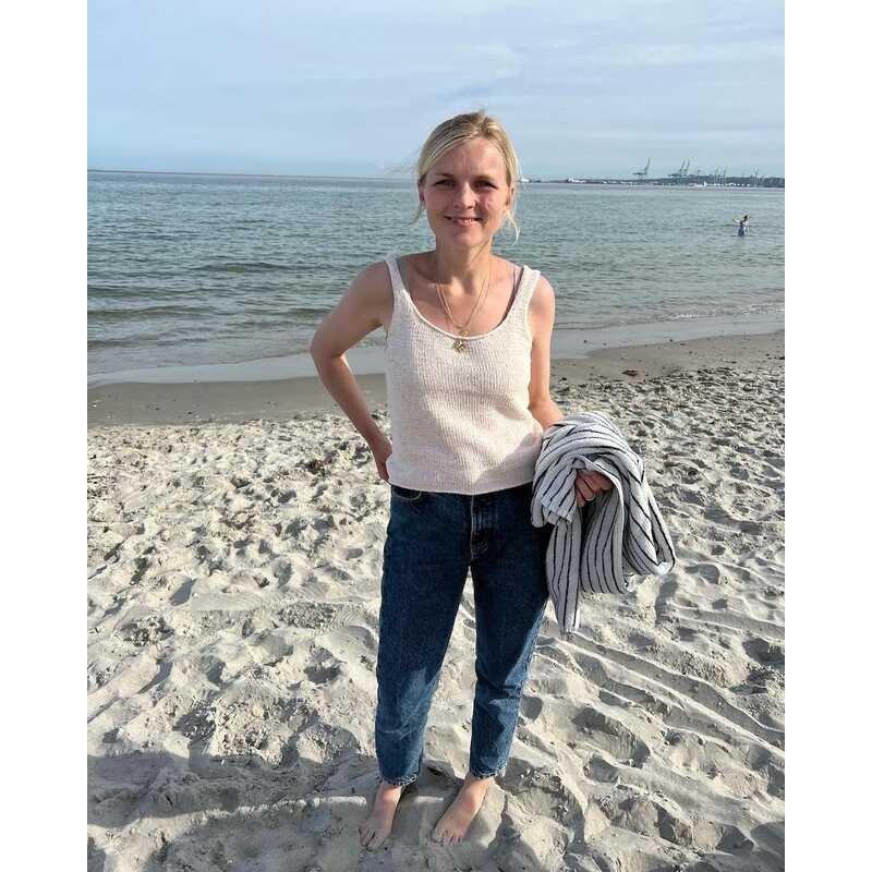 Petite Knit June Top Wollpaket