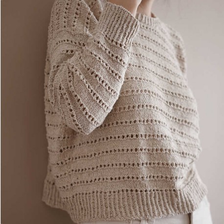 Gregoria Fibers Ingrid Summer Sweater Wollpaket