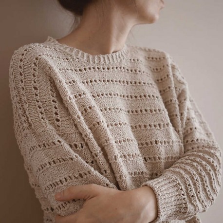 Gregoria Fibers Ingrid Summer Sweater Wollpaket