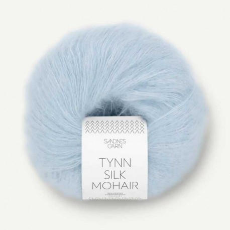 Sandnes Tynn Silk Mohair Lys Bla 6012