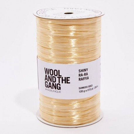 Wool and the Gang - Ra-Ra Raffia Sunkiss Gold