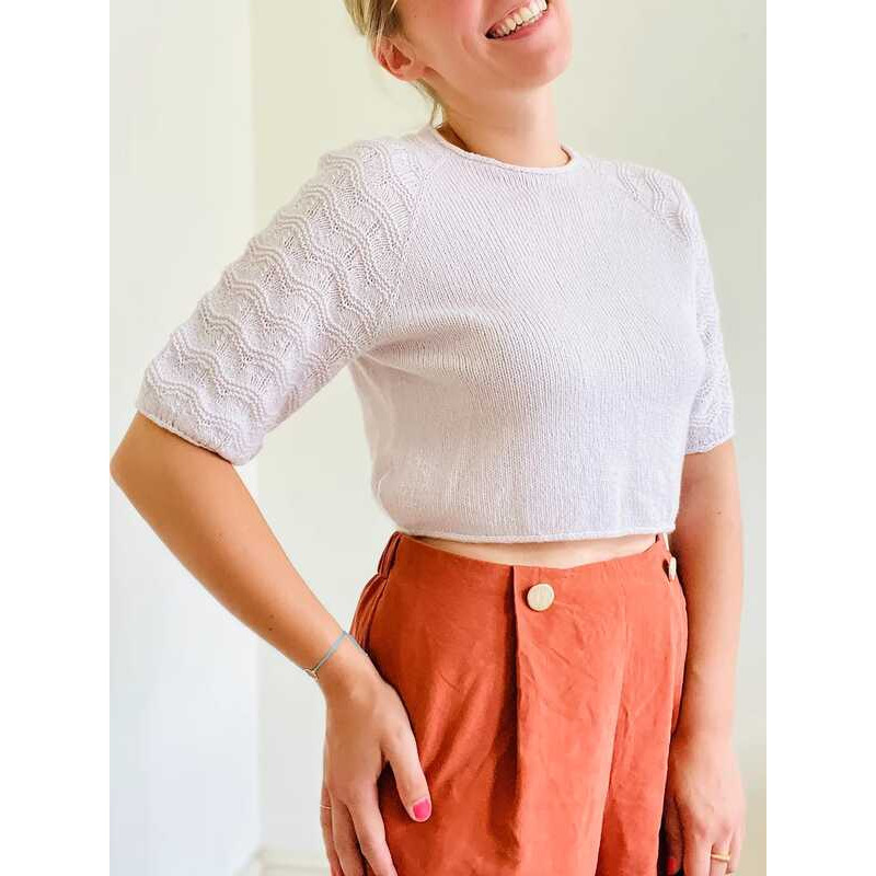 Kolibri by Johanna  Thierry Blouse Wollpaket