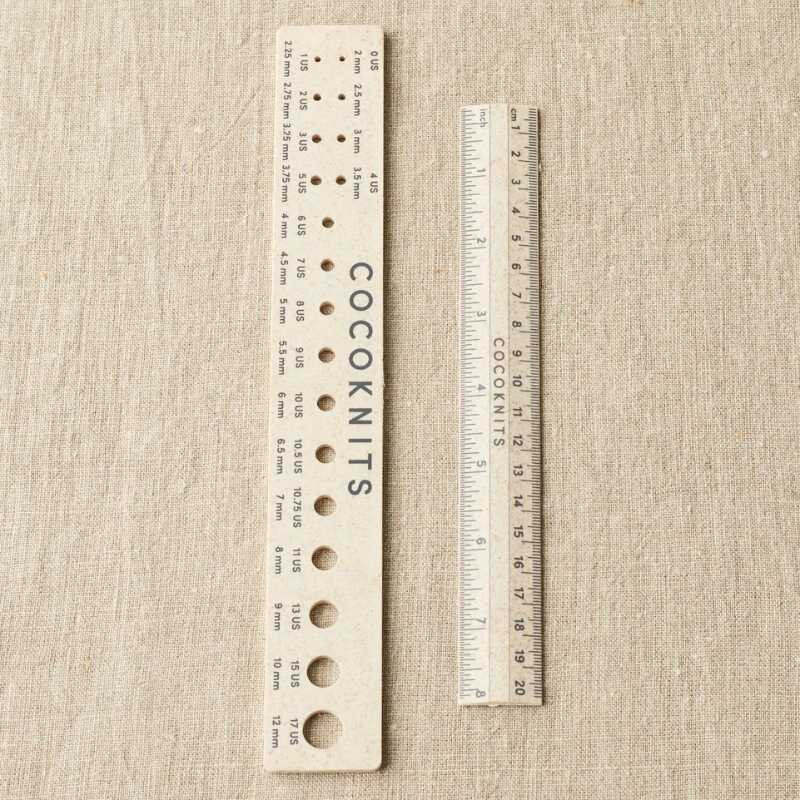 Cocoknits Ruler and Gauge Set