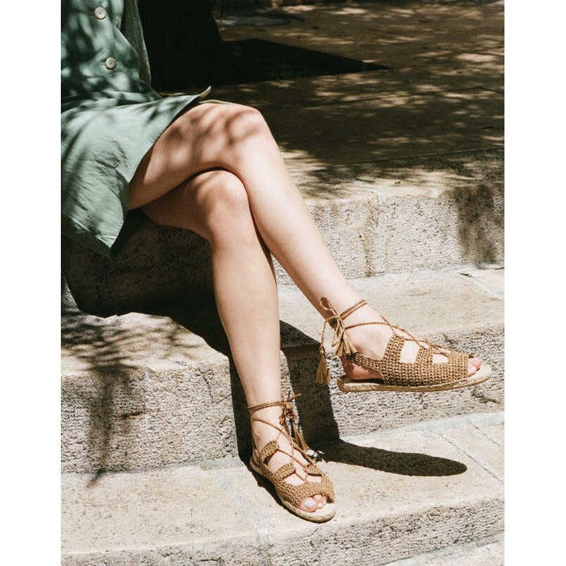 Wool and the Gang Calypso Espadrilles Häkelset