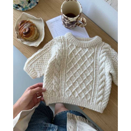 Petite Knit Moby Sweater Baby Wollpaket