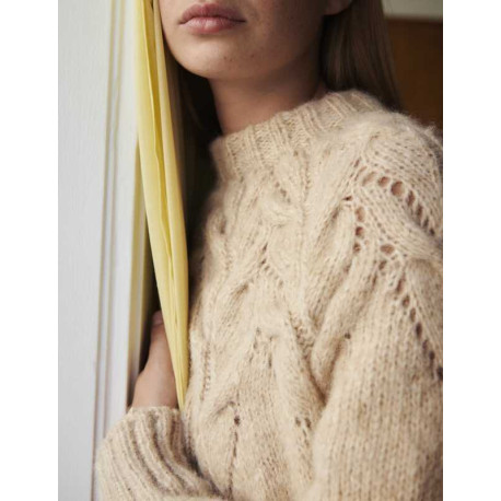 Le Knit Efeu Sweater Wollpaket