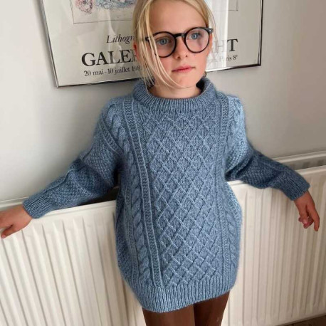Petite Knit Moby Sweater Junior Wollpaket