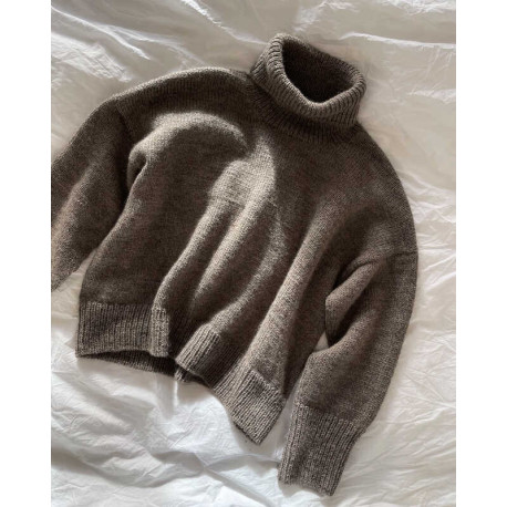 Petite Knit Chestnut Sweater Wollpaket