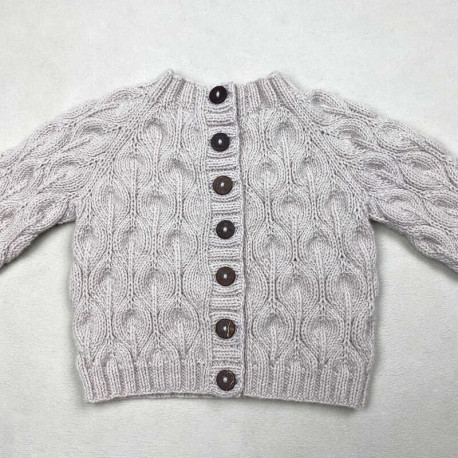 Knitting for Olive Olive Cardigan Baby Strickset
