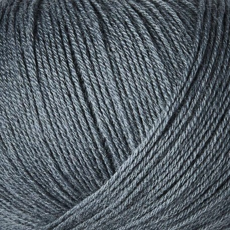 Knitting for Olive Merino Dusty Petroleum Blue Detail