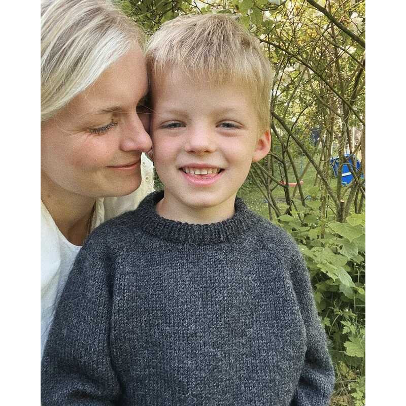 Petite Knit Hanstholm Sweater Junior Wollpaket