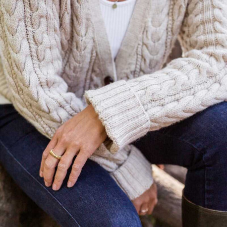 Cozyknits Bernie Cardigan Wollpaket